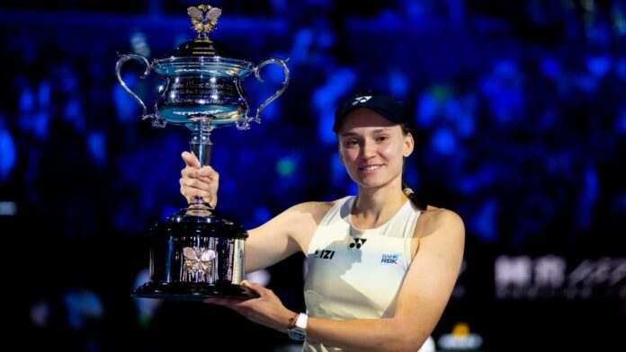 എലേന റൈബാക്കിനയുടെ രണ്ടാം ഗ്രാൻഡ് സ്‌‍ലാം കിരീടം